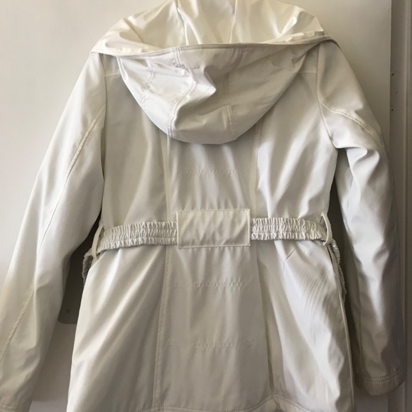 White Jessica Simpson Winter Jacket with Hood - Picture 2 of 2